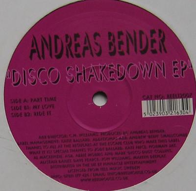 Andreas Bender - Disco Shakedown EP