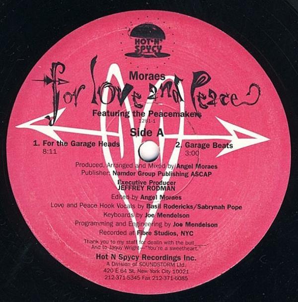 Angel Moraes, The Peacemakers (2) - For Love And Peace