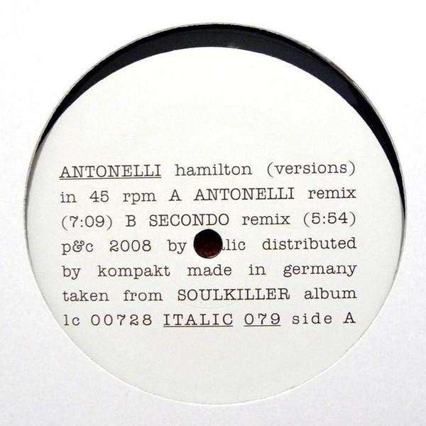 Antonelli Electr. - Hamilton (Versions)