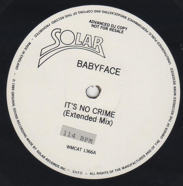 Babyface - It's No Crime
