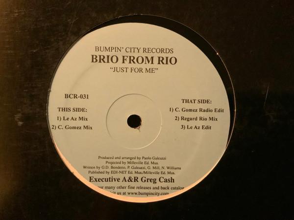 Brio From Rio - Just For Me