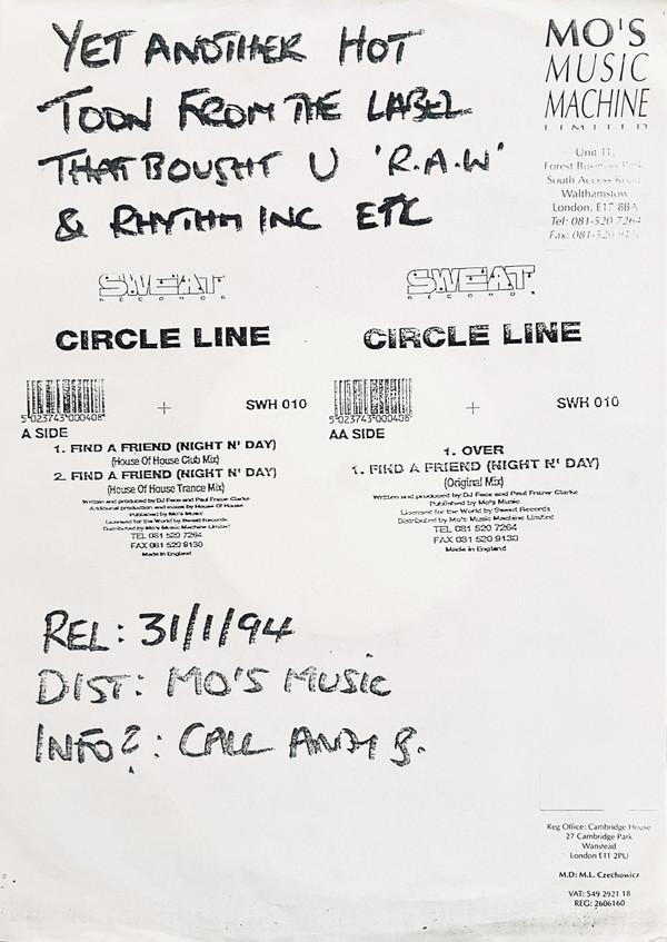 Circle Line - Find A Friend (Night N' Day)