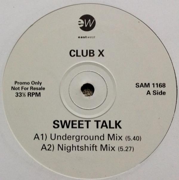 Club X  - Sweet Talk