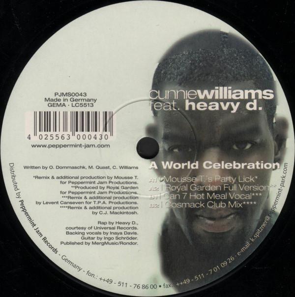 Cunnie Williams, Heavy D - A World Celebration