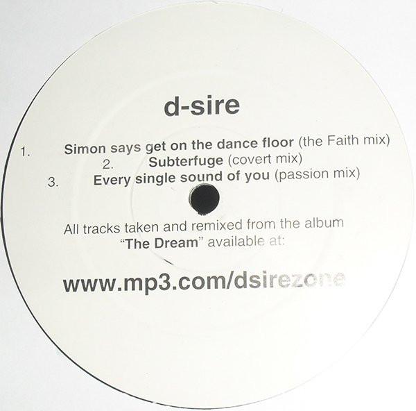 D-sire  - Simon Says Get On The Dance Floor