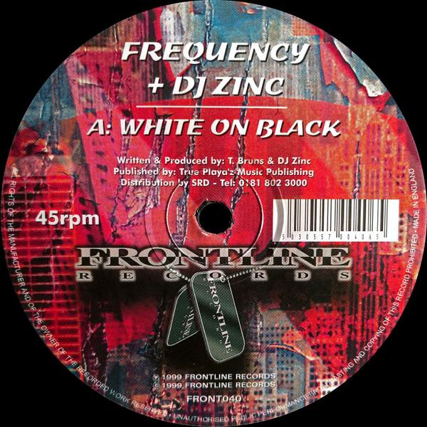 DJ Zinc, Frequency  - White On Black / Bearings