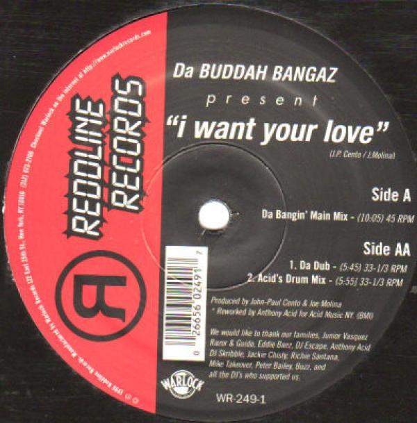 Da Buddah Bangaz - I Want Your Love