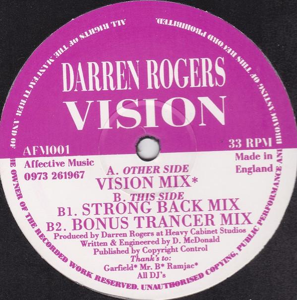 Darren Rogers - Vision
