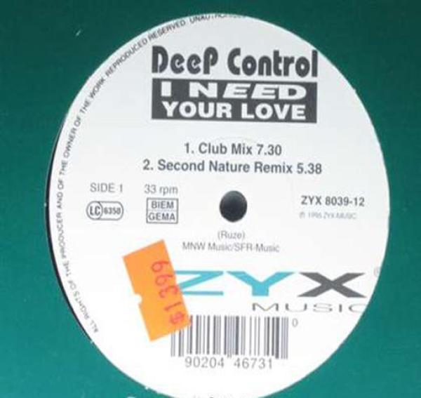 Deep Control - I Need Your Love