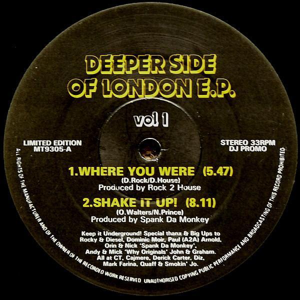  - Deeper Side Of London E.P. Vol 1