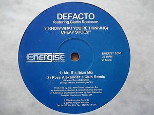 Defacto, Gladis Robinson - (I Know What You're Thinking) Cheap Shoes!