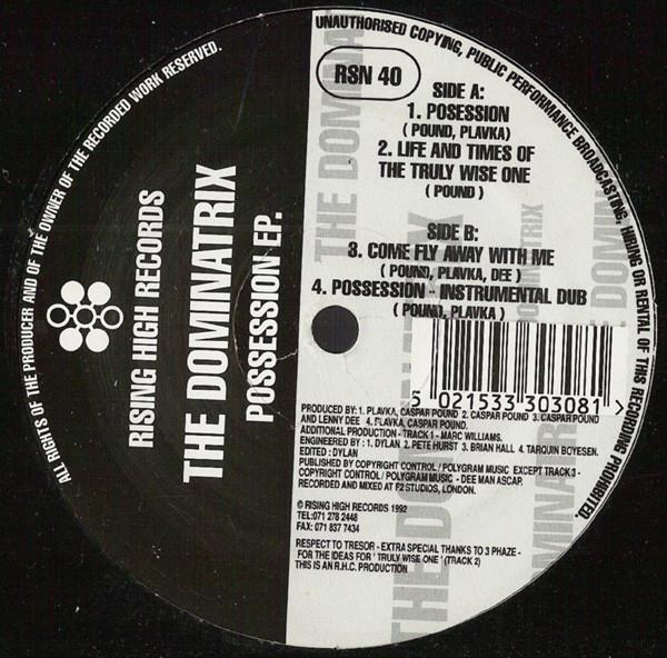Dominatrix UK - Possession EP.