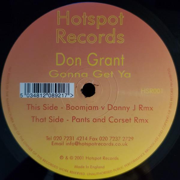 Don Grant - Gonna Get Ya