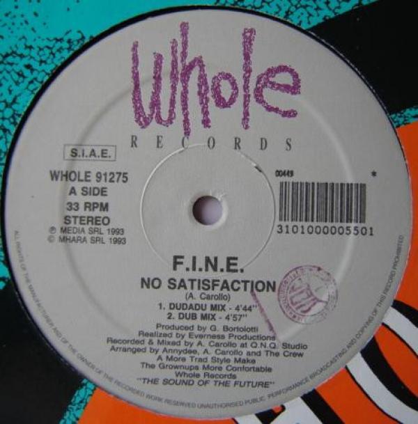 F.I.N.E.  - No Satisfaction