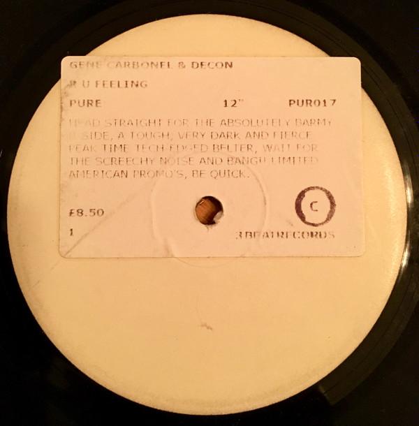 Gene Carbonell, Decon - R U Feeling