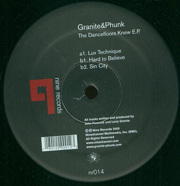 Granite & Phunk - The Dancefloors Knew E.P.