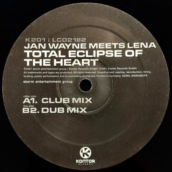 Jan Wayne, Lena  - Total Eclipse Of The Heart