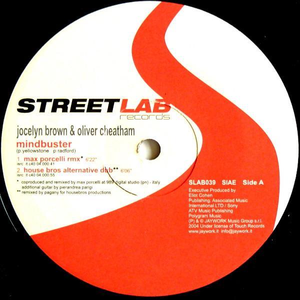Jocelyn Brown, Oliver Cheatham - Mindbuster