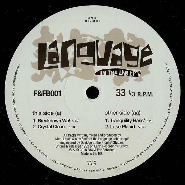 Language  - In The Lab EP