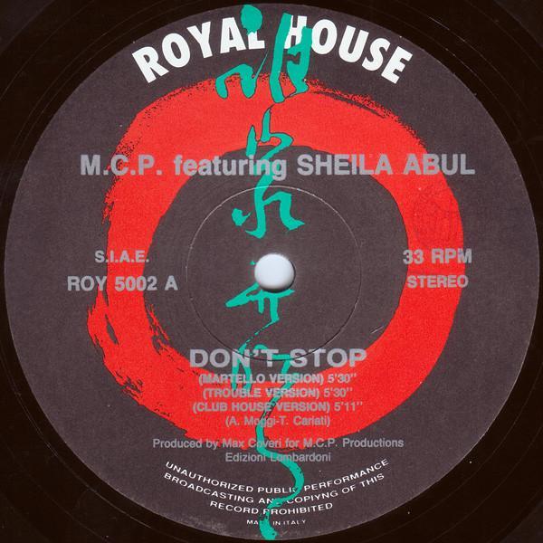 M.C.P. , Sheila Abul - Don't Stop