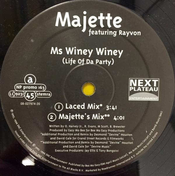 Majette - Ms. Winey Winey (Life Of Da Party)
