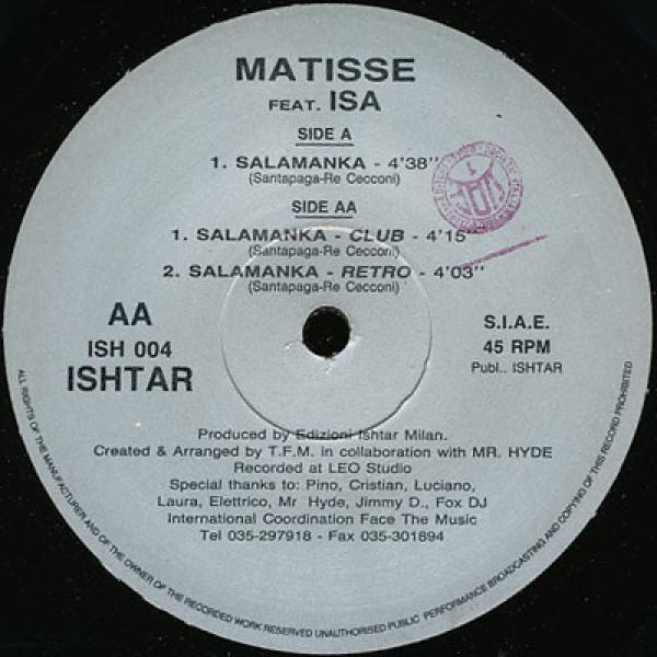 Matisse , Isa  - Salamanka