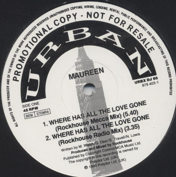 Maureen Walsh - Where Has All The Love Gone