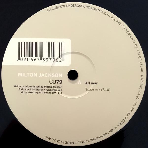 Milton Jackson - All New