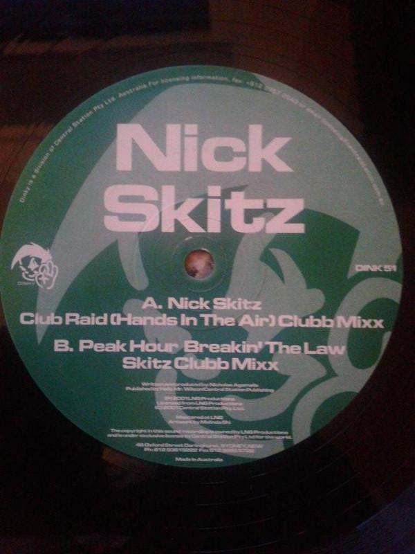 Nick Skitz, Peak Hour - Club Raid / Breakin' The Law