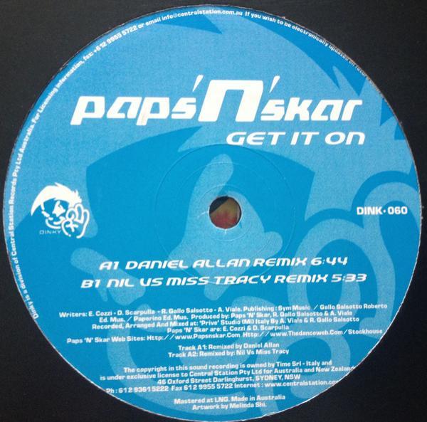 Paps N Skar - Get It On