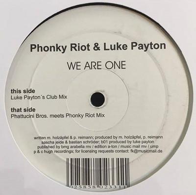 Phonky Riot, Luke Payton - We Are One