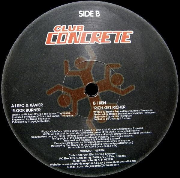 R.F.O., James Xavier, Ren - Floor Burner / Rich Get Richer