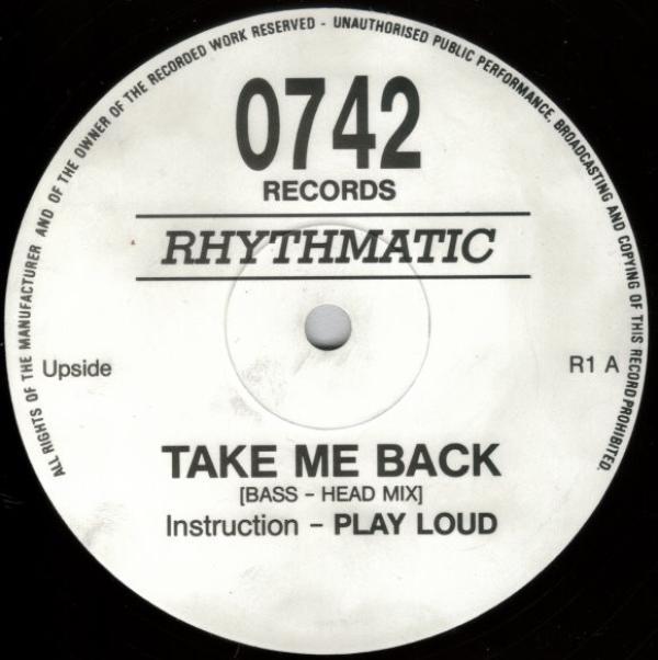Rhythmatic - Take Me Back