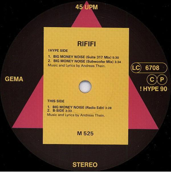 Rififi, Tavernier - Big Money Noi$e