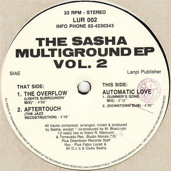 Sasha  - The Sasha Multiground EP Vol. 02