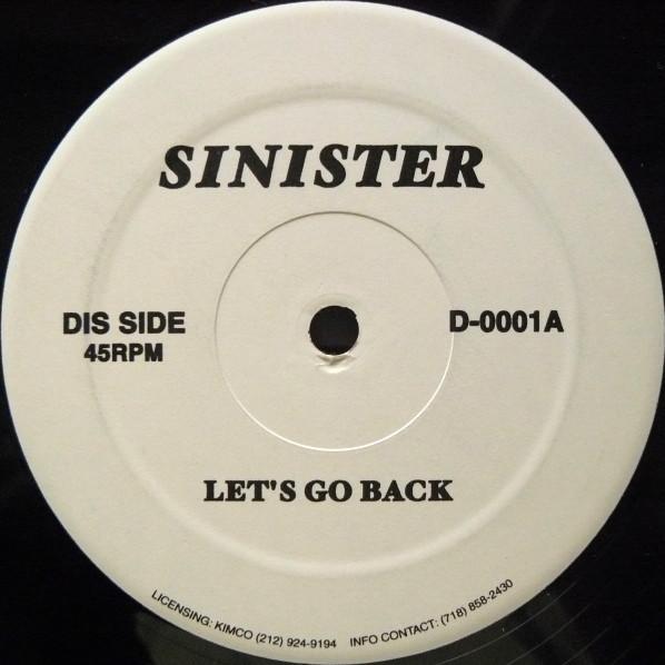 Sinister  - Let's Go Back / Disciple's Beat