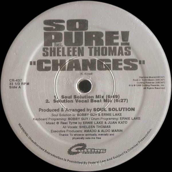 So Pure!, Sheleen Thomas - Changes