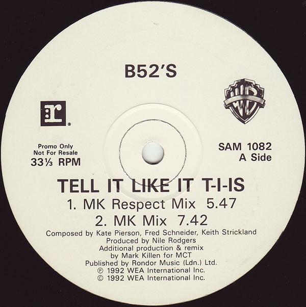The B-52's - Tell It Like It T-I-Is