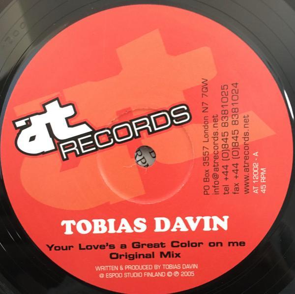Tobias Davin - Your Love's A Great Color On Me