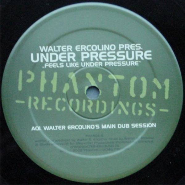 Walter Ercolino, Under Pressure  - Feels Like Under Pressure