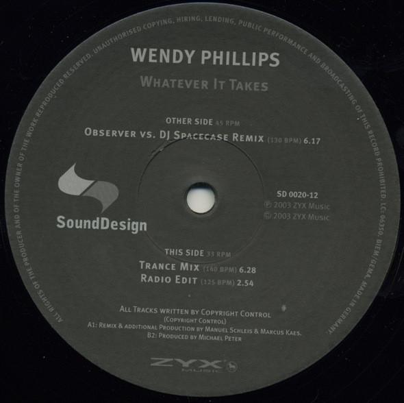 Wendy Phillips - Whatever It Takes