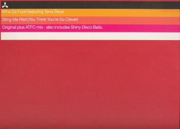 Who Da Funk - Sting Me Red (You Think You're So Clever)